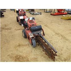 2011 DITCH WITCH RT-12 TRENCHER, VIN/SN:556 - GAS ENGINE, WALK BEHIND, METER READING 149 HOURS