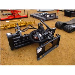 JOHN DEERE PR72B HARLEY RAKE, VIN/SN:M60A63 - WORKSITE PRO FITS SKID STEER LOADER