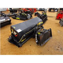 CAT BA118C ANGLE BROOM, - 7', FITS SKID STEER LOADER