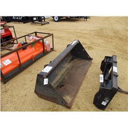 G.P. BUCKET, 6', FITS SKID STEER (USDA OWNED)