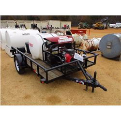 WHITCO 5035VI GPO CLEANING SYSTEM, - VANGUARD 18HP ENGINE, MOUNTED ON S/A TRAILER, 225 GAL TANK, (2)