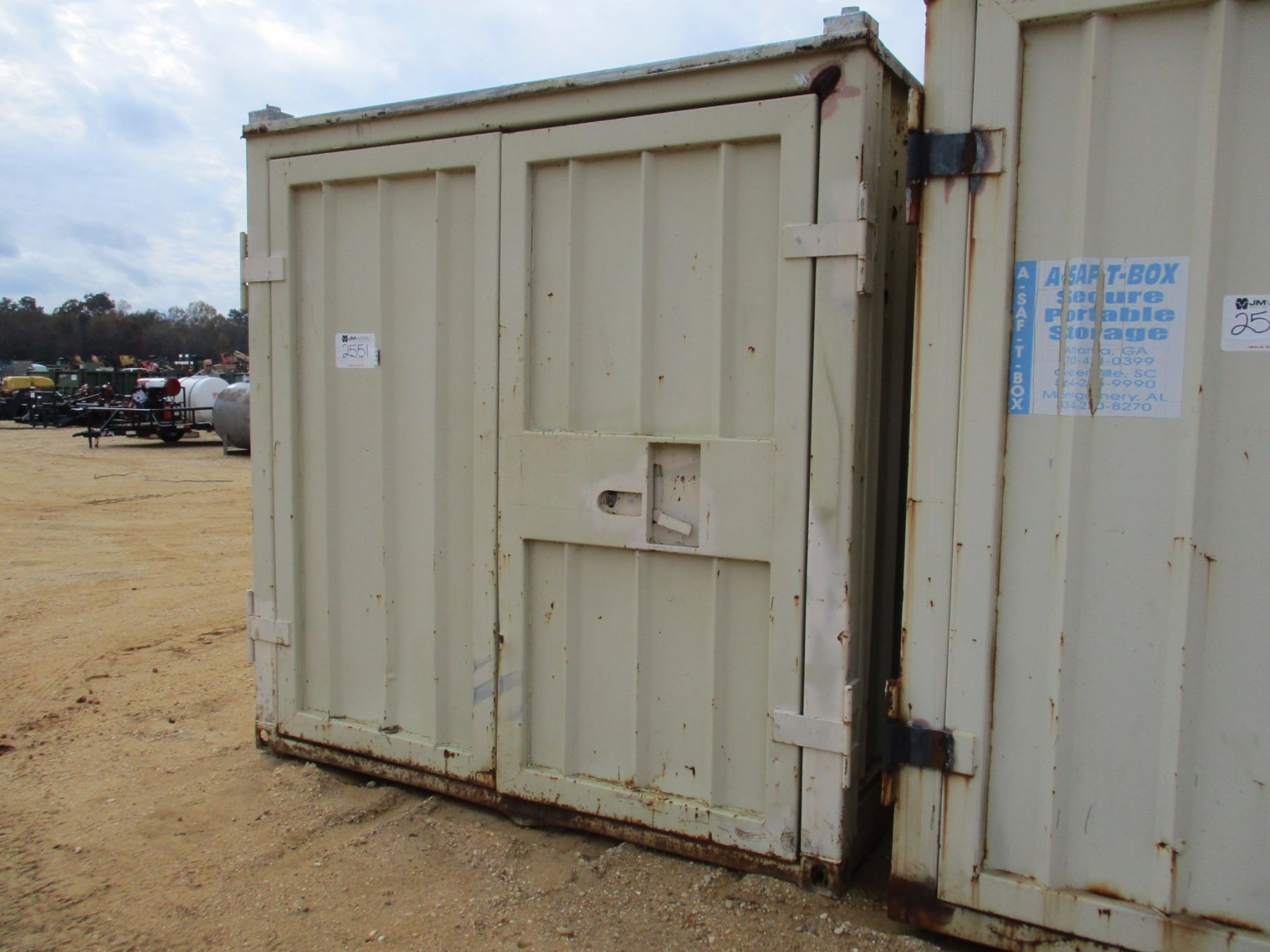 Container 22sj 22' STEEL SHIPPING CONTAINER