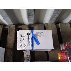 (2) BATTERY TESTER