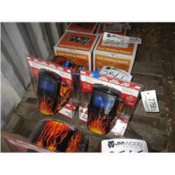 (2) WELDING HELMET AUTO DARKENING