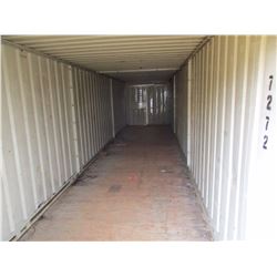 40' STEEL SHIPPING CONTAINER
