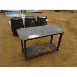 WELDING TABLE, - 29" X 57"