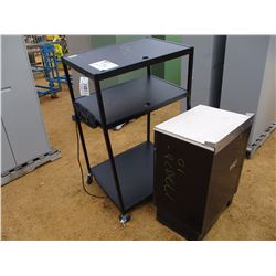 METAL CABINET/TV STAND