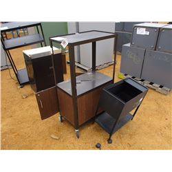 ROLLING CART AND TV STAND