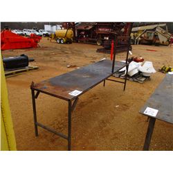 METAL TABLE, 31"X10'