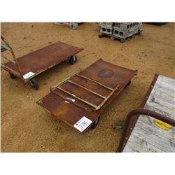 METAL ROLL AROUND CART