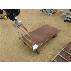METAL ROLL AROUND CART