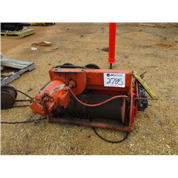 OVERHEAD TROLLEY CRANE (COUNTY OWNED)