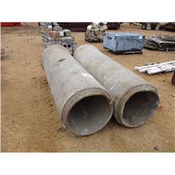 (2) 24" X 8' CONCRETE PIPE