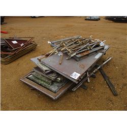 MISC DOORS & METAL RODS