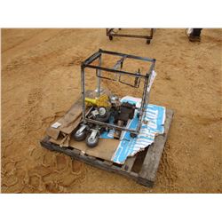 MISC VISE, RUBBER CASTER, LIGHT