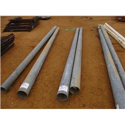 (2) 16' GALV METAL POLES