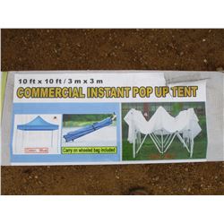 POP UP TENT, - 10'X10'
