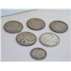 Image 1 : 5 Canadian Silver Quarters + 1 Canadian Silver Dime