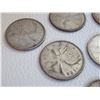 Image 3 : 5 Canadian Silver Quarters + 1 Canadian Silver Dime