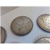 Image 4 : 5 Canadian Silver Quarters + 1 Canadian Silver Dime