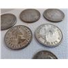Image 7 : 5 Canadian Silver Quarters + 1 Canadian Silver Dime