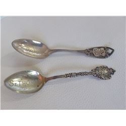 2 Sterling Silver Spoons