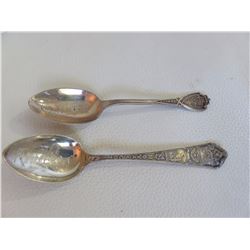 2 Sterling Silver Spoons