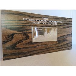 Franklin Mint Locomotive Sterling Silver Ingot - Old Peppersass