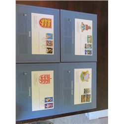 Royal Commonwealth Society - Official Commemmorative Stamps Honoring Queen Elizabeth Silver Jubilee