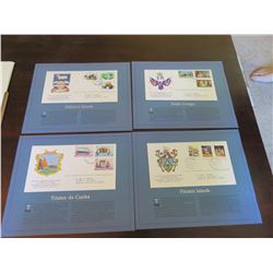 Royal Commonwealth Society - Official Commemmorative Stamps Honoring Queen Elizabeth Silver Jubilee