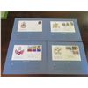 Image 1 : Royal Commonwealth Society - Official Commemmorative Stamps Honoring Queen Elizabeth Silver Jubilee