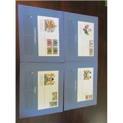 Royal Commonwealth Society - Official Commemmorative Stamps Honoring Queen Elizabeth Silver Jubilee