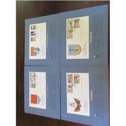 Royal Commonwealth Society - Official Commemmorative Stamps Honoring Queen Elizabeth Silver Jubilee