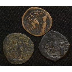 Heraclius, with Heraclius Constantine. 610-641 AD.