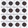 Image 1 : Lot of 24 Canada 1891 Large Cents