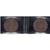 Image 2 : 1912 & 1914 Graded One Cents