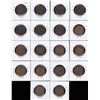 Image 2 : Lot of 18 Canada Large Cents