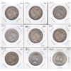Image 1 : Fifty Cent Pieces, Lot of 9