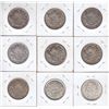 Image 2 : Fifty Cent Pieces, Lot of 9