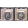 Image 1 : Lot of Two ICCS Graded Silver Dollars