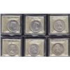 Image 1 : Lot of 6 ICCS Graded Silver Dollars