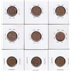 Image 2 : Lot of 9 minor penny errors
