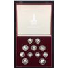 Image 1 : Russia - 1980 Moscow Olympic 28 Coin Silver Set