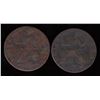 Image 2 : George III Evasion Halfpenny, 1775 Lot of 2