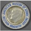 Image 1 : Silver American Museum of Atomic Energy Neutron Irradiated 1956 Mercury Dime