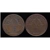 Image 1 : Sir Isaac Brock Halfpenny Token Lot of 2