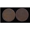 Image 2 : Sir Isaac Brock Halfpenny Token Lot of 2