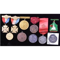 Fraternal Medal Lot