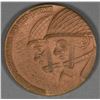 Image 2 : Israel 1967 Bronze Medal - Liberation of Jerusalem - 6 Days War - Dayan & Rabin