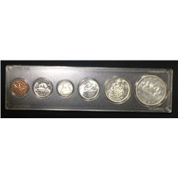 Royal Canadian Mint Coin Set, 1965